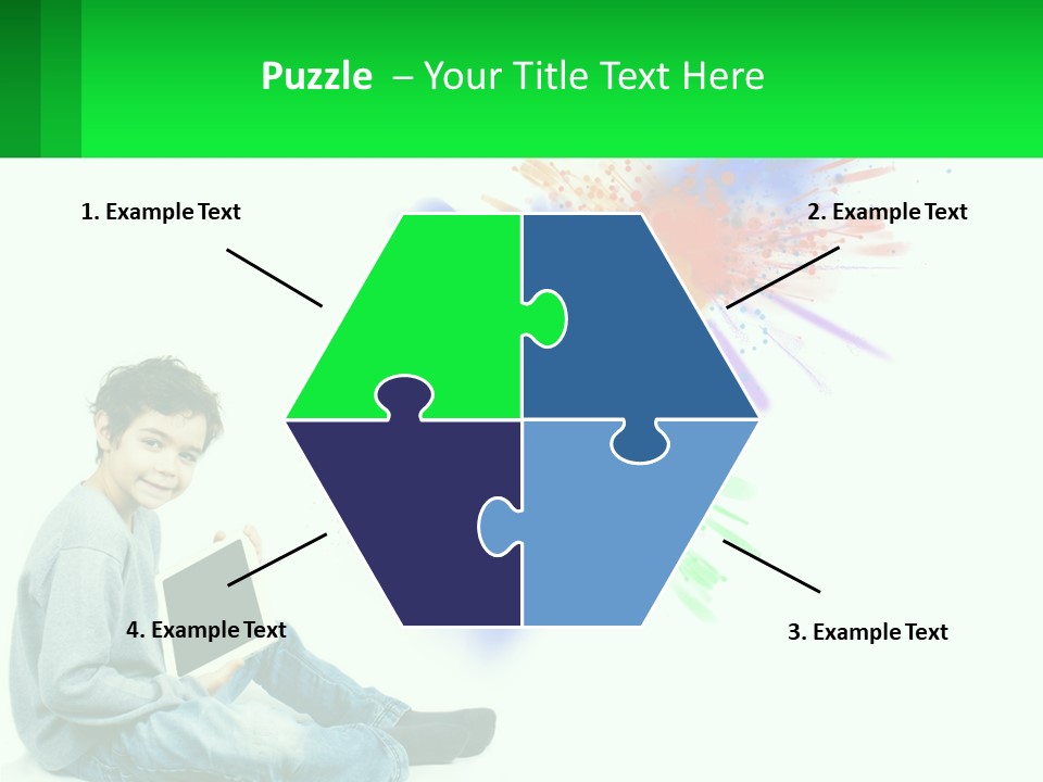 Calm Older Family PowerPoint Template