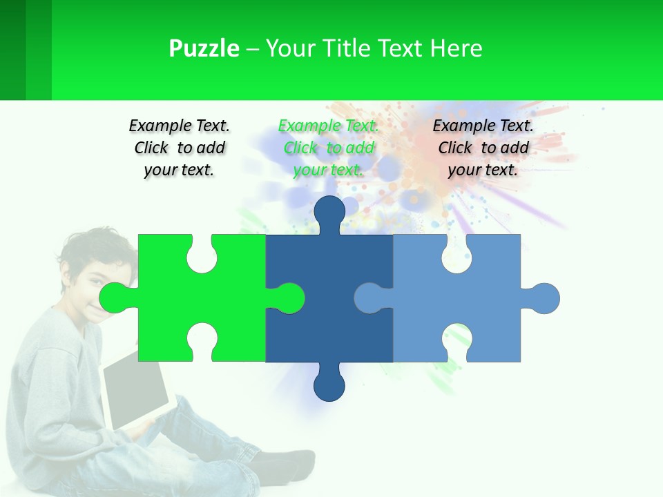 Calm Older Family PowerPoint Template