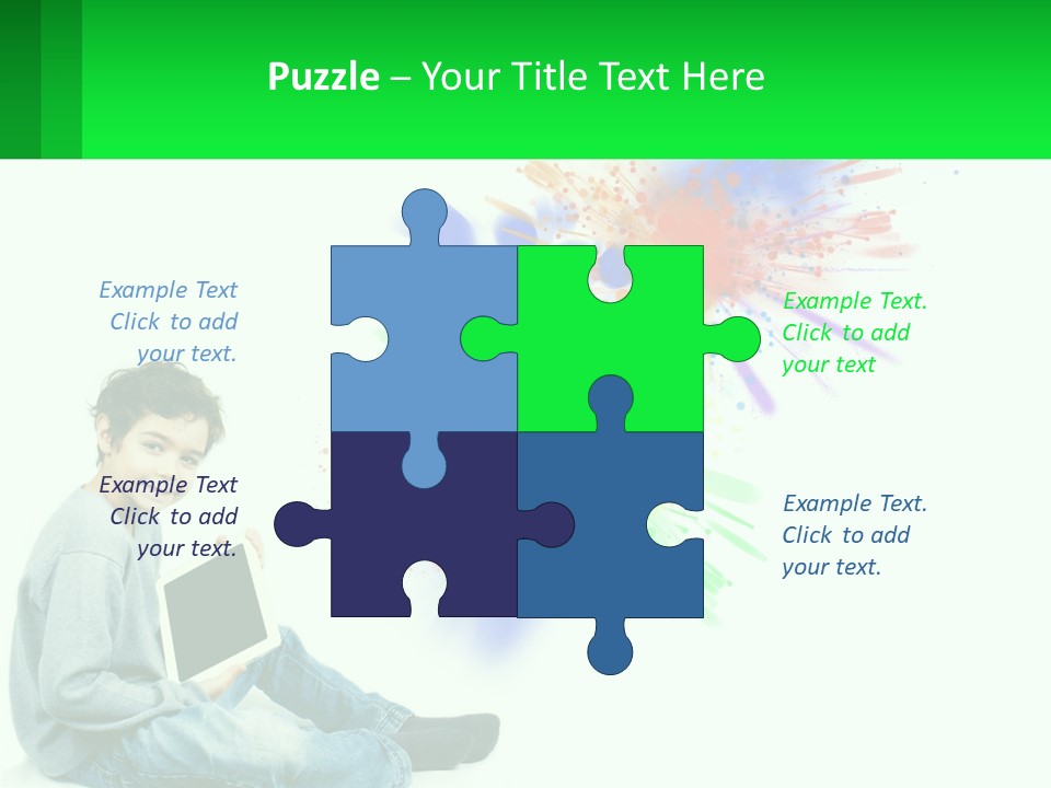 Calm Older Family PowerPoint Template