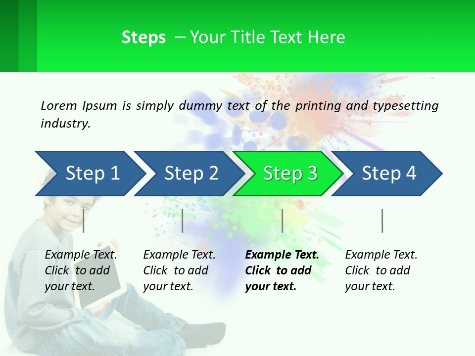 Calm Older Family PowerPoint Template