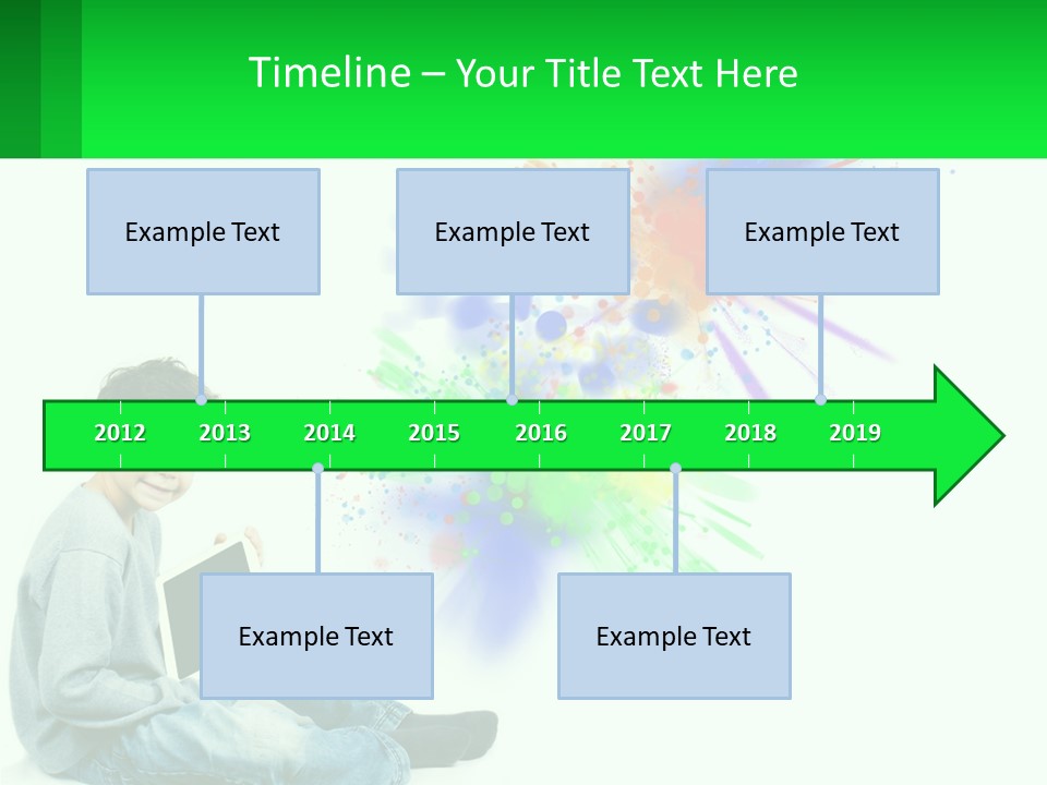 Calm Older Family PowerPoint Template