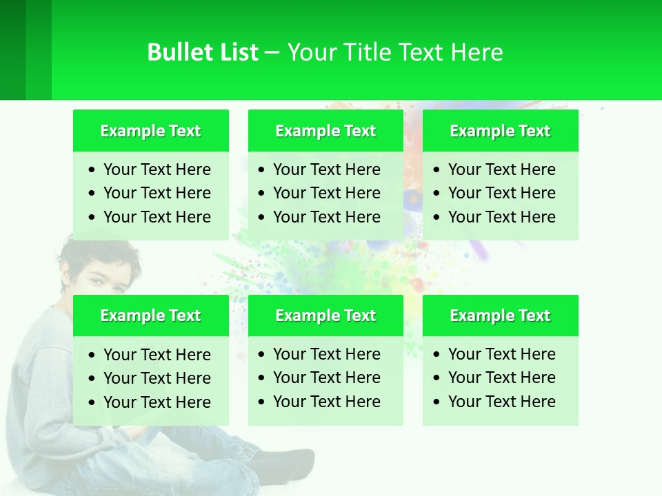 Calm Older Family PowerPoint Template