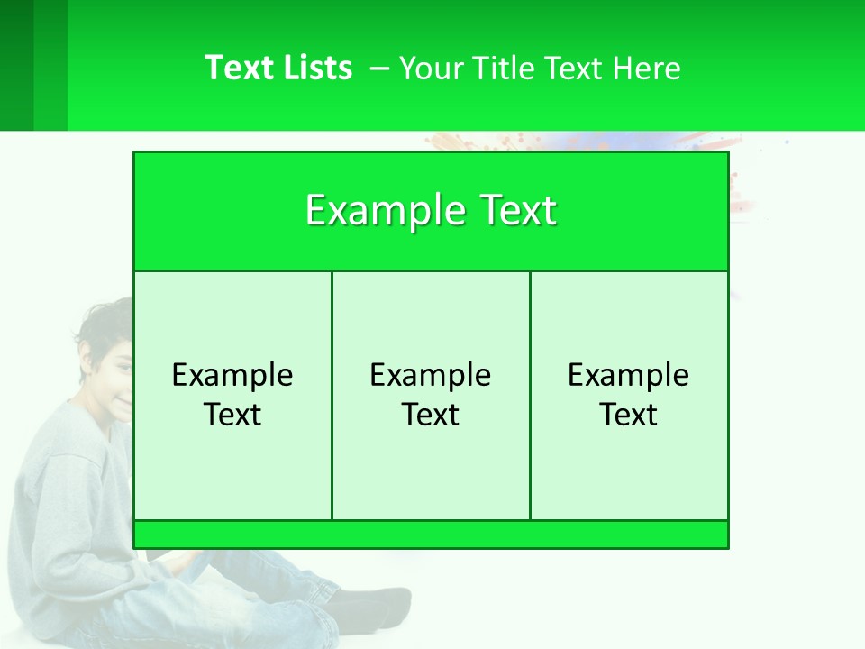 Calm Older Family PowerPoint Template