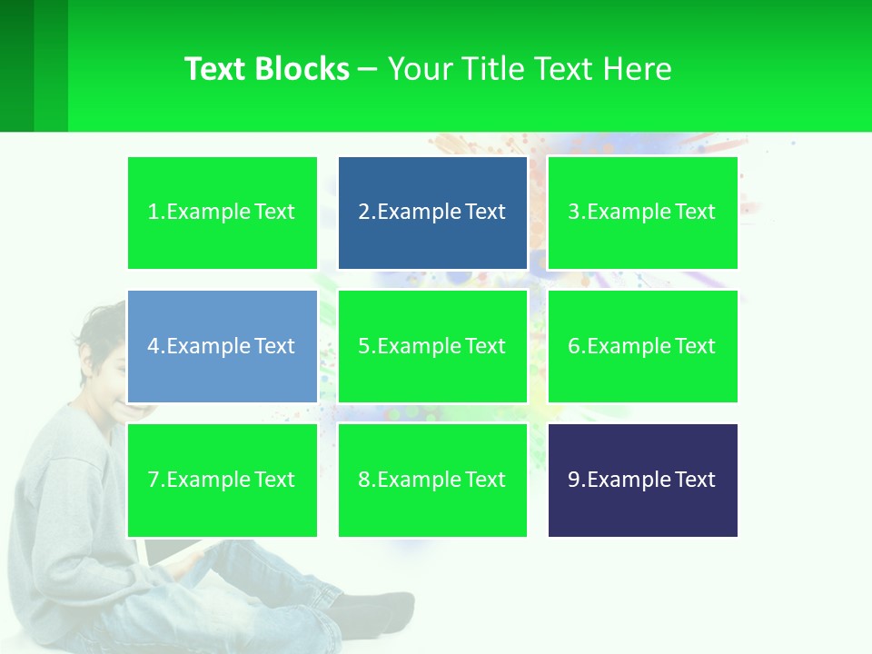 Calm Older Family PowerPoint Template