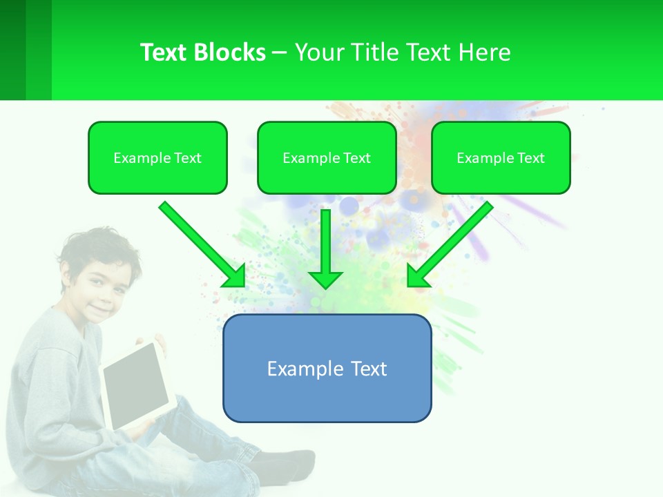 Calm Older Family PowerPoint Template