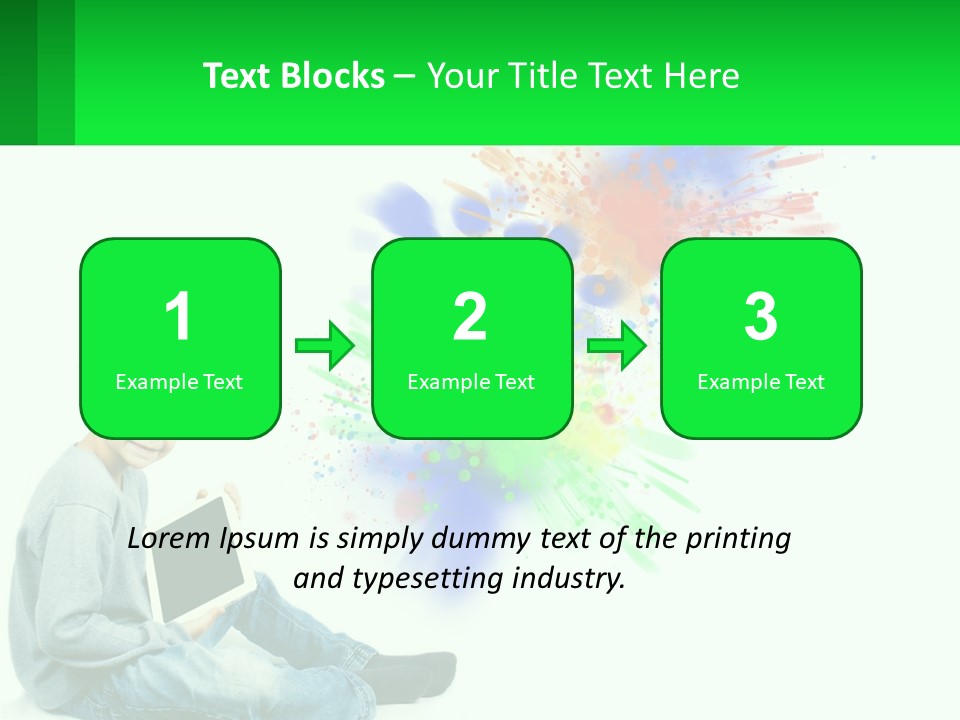 Calm Older Family PowerPoint Template
