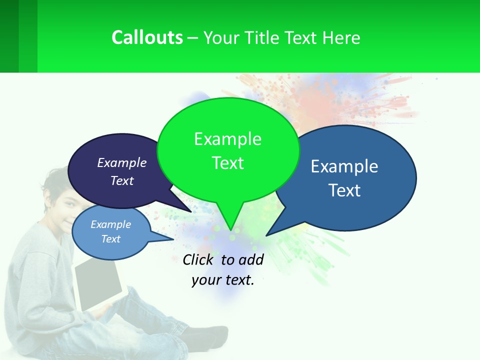 Calm Older Family PowerPoint Template