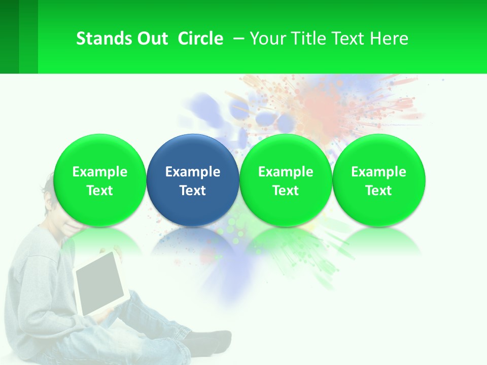 Calm Older Family PowerPoint Template