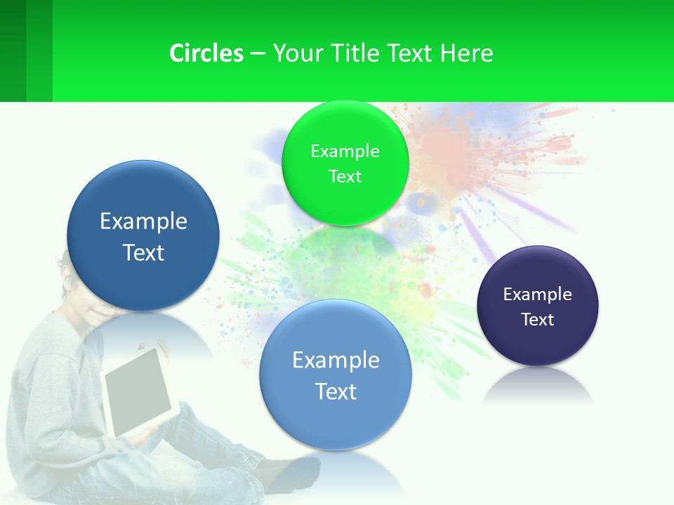 Calm Older Family PowerPoint Template