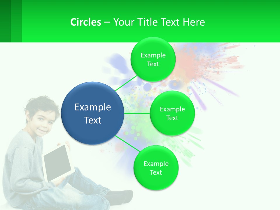 Calm Older Family PowerPoint Template