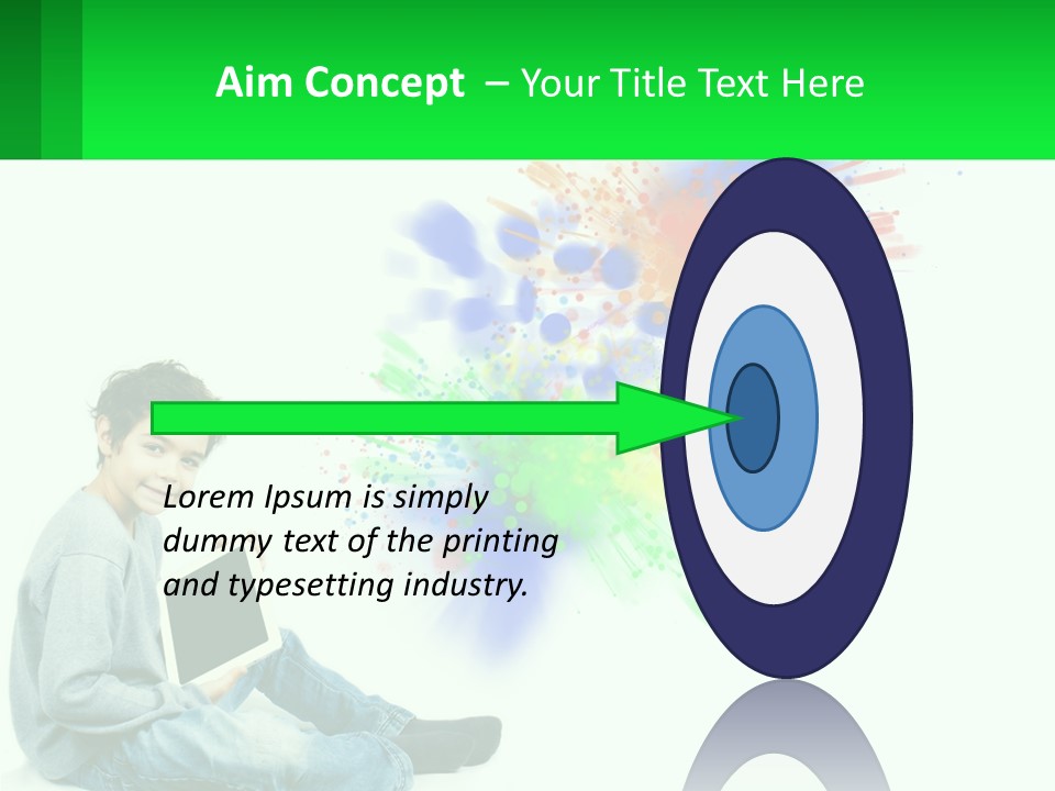 Calm Older Family PowerPoint Template