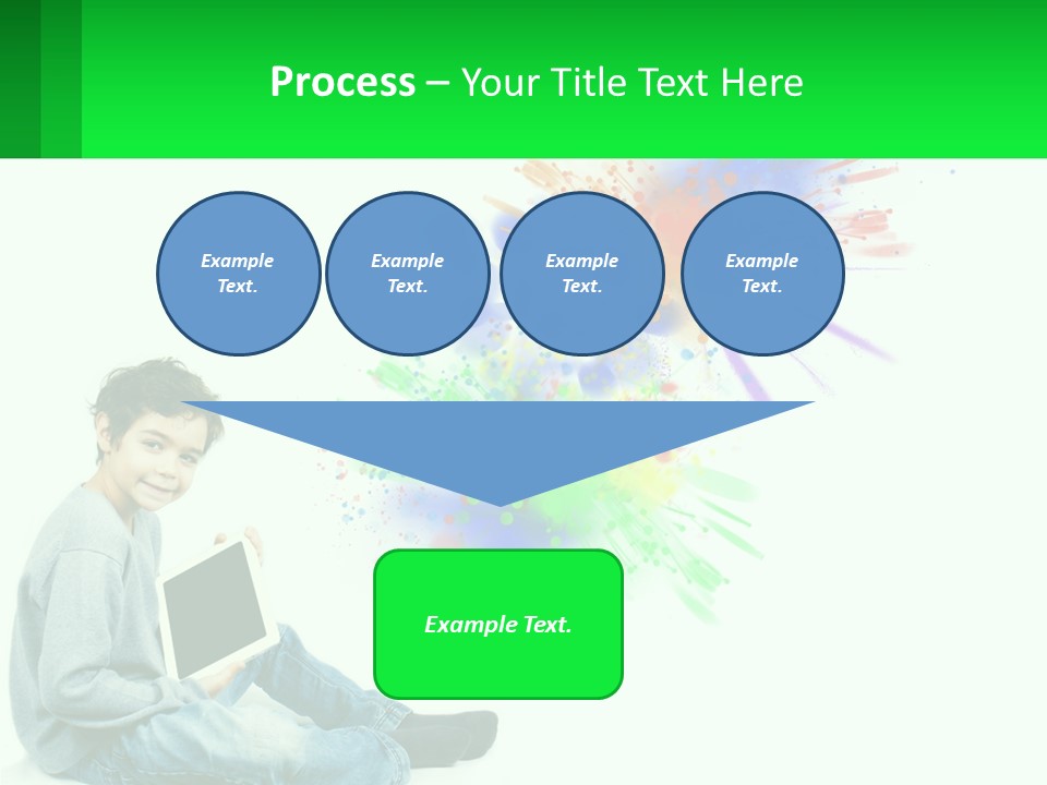 Calm Older Family PowerPoint Template