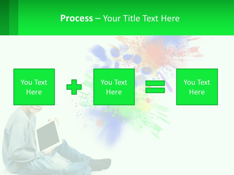 Calm Older Family PowerPoint Template
