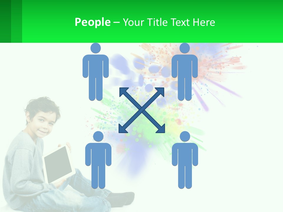 Calm Older Family PowerPoint Template