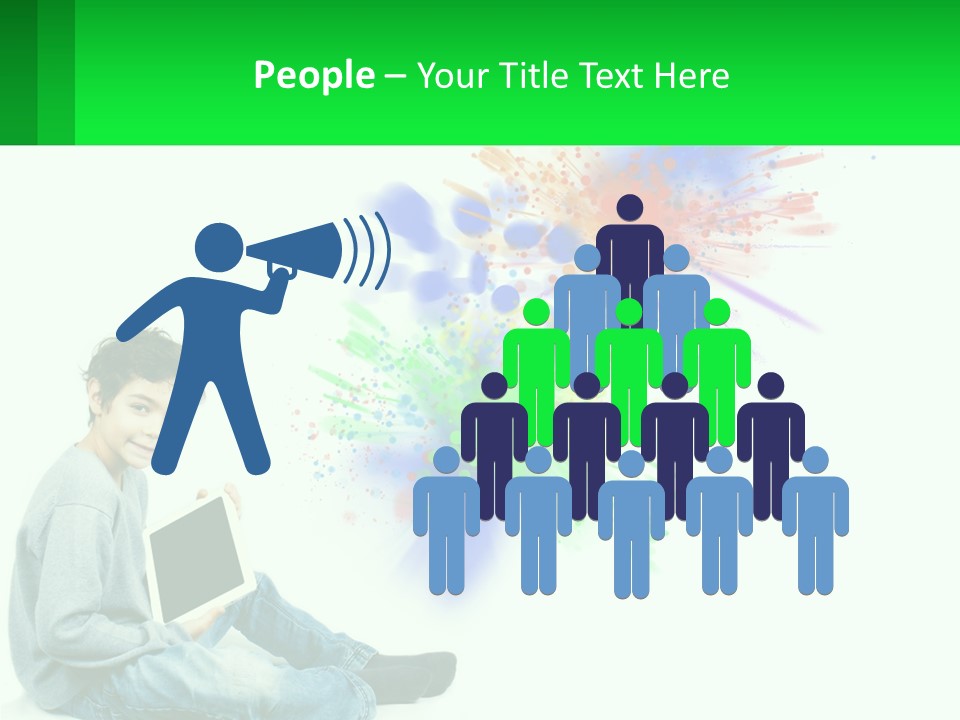 Calm Older Family PowerPoint Template