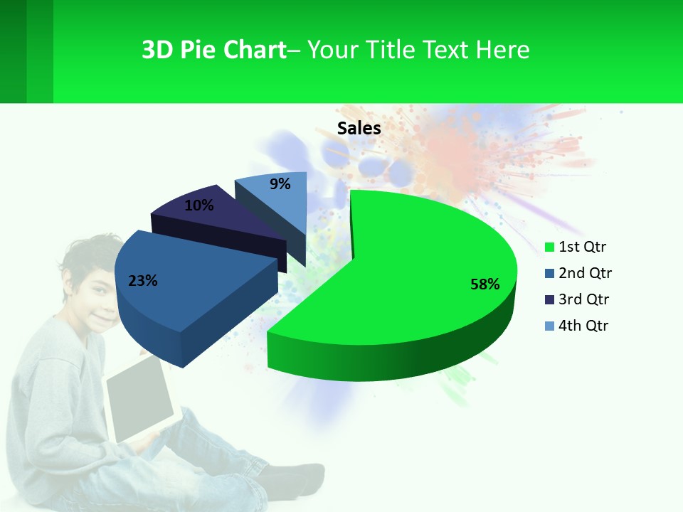 Calm Older Family PowerPoint Template