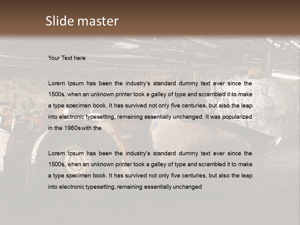 Mother Lifestyle Peaceful PowerPoint Template