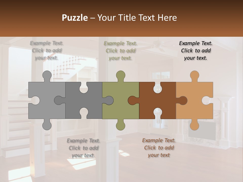 Beach Sad Sand PowerPoint Template