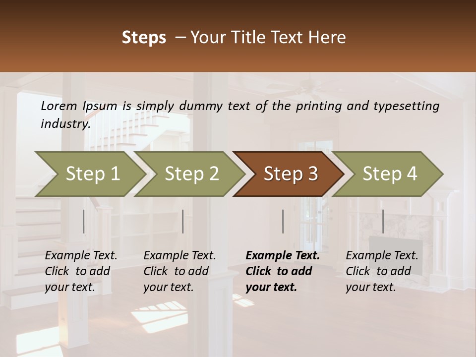Beach Sad Sand PowerPoint Template