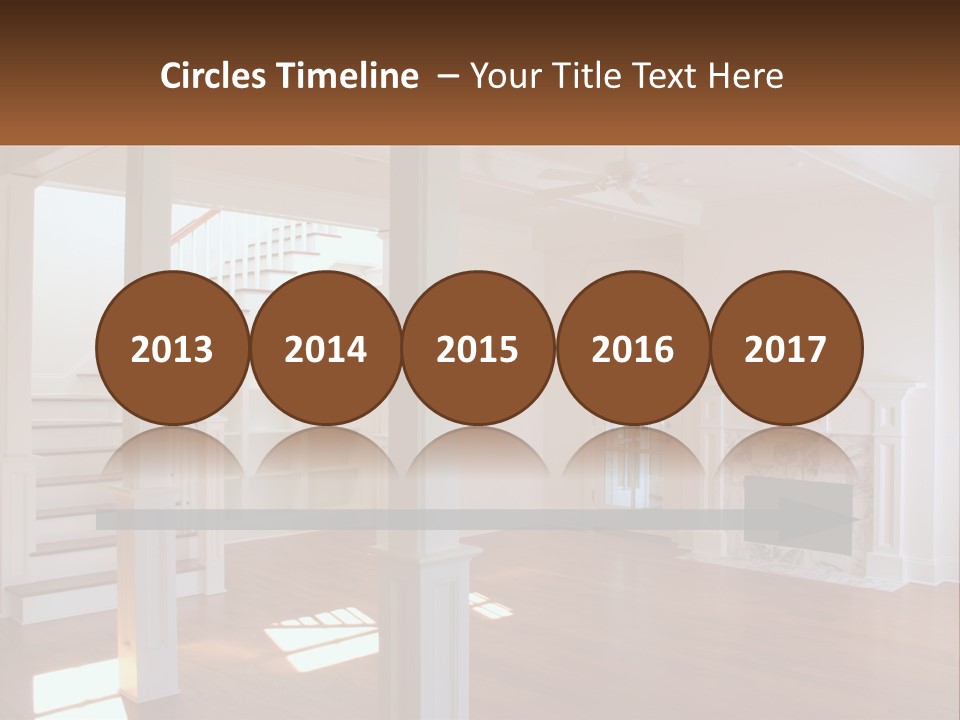 Beach Sad Sand PowerPoint Template