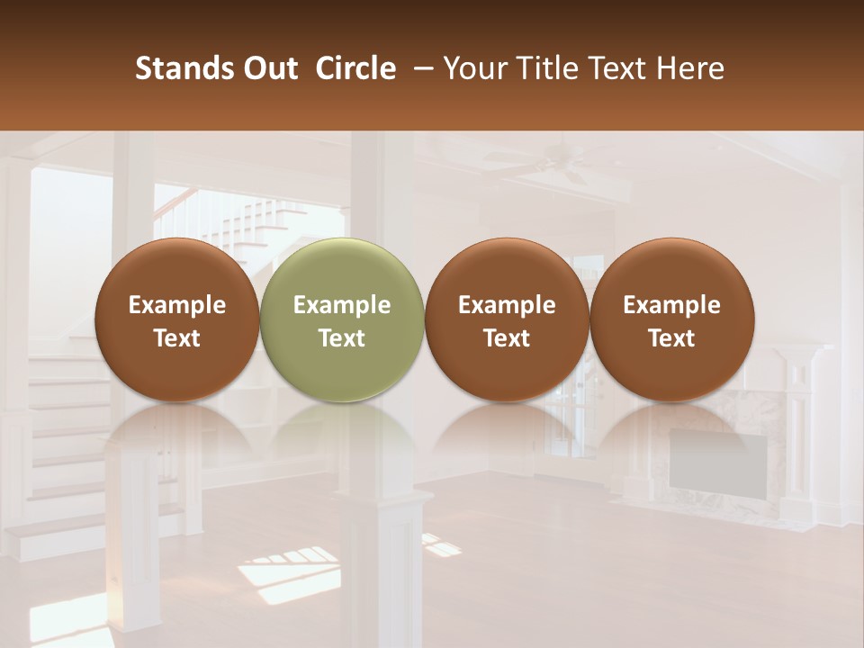 Beach Sad Sand PowerPoint Template