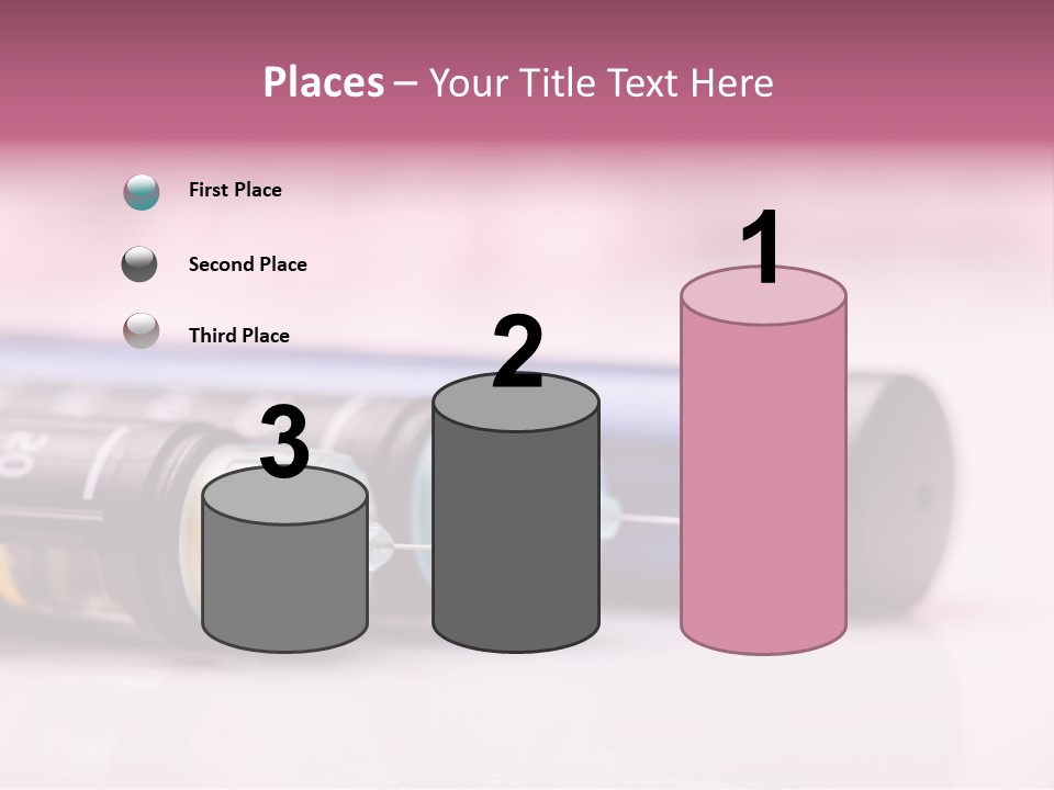 Standing Older Wellness PowerPoint Template