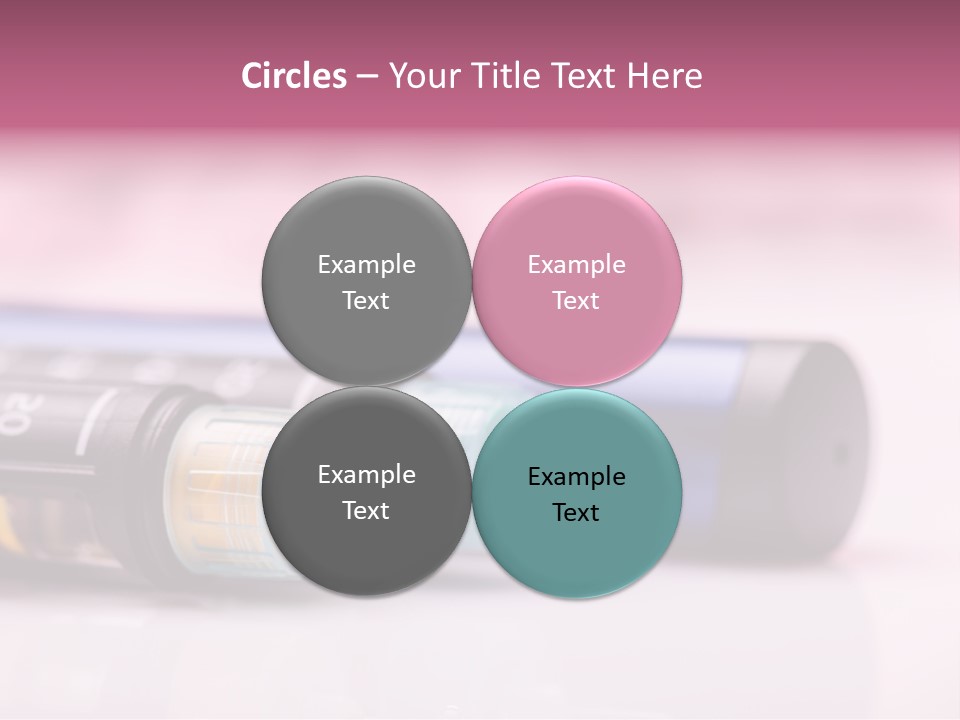 Standing Older Wellness PowerPoint Template