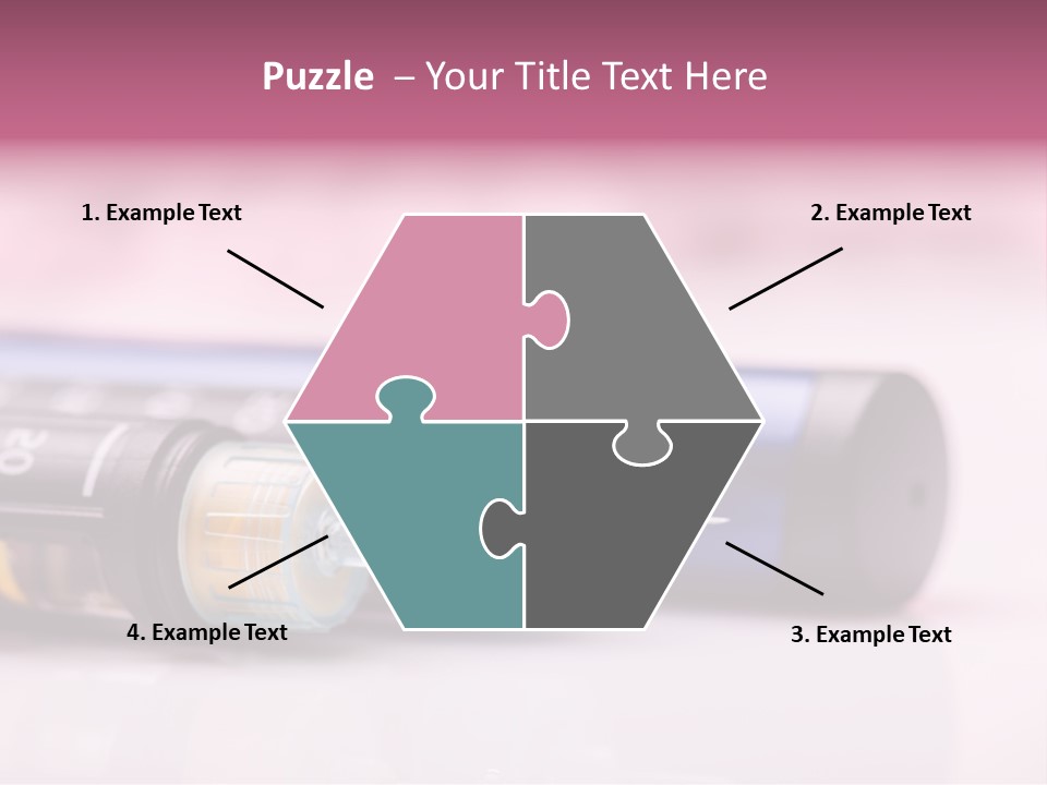 Standing Older Wellness PowerPoint Template