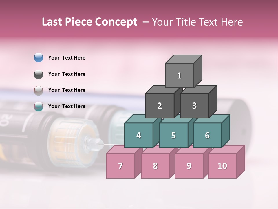 Standing Older Wellness PowerPoint Template