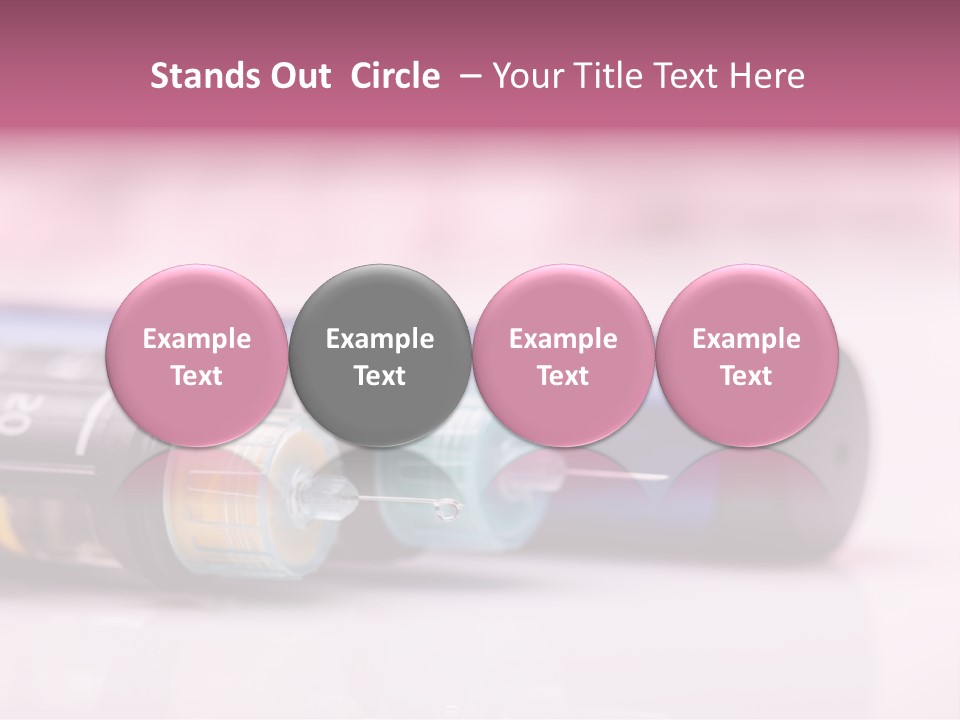 Standing Older Wellness PowerPoint Template