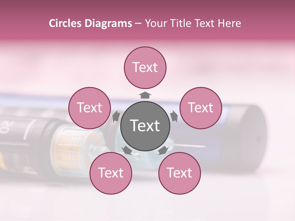 Standing Older Wellness PowerPoint Template