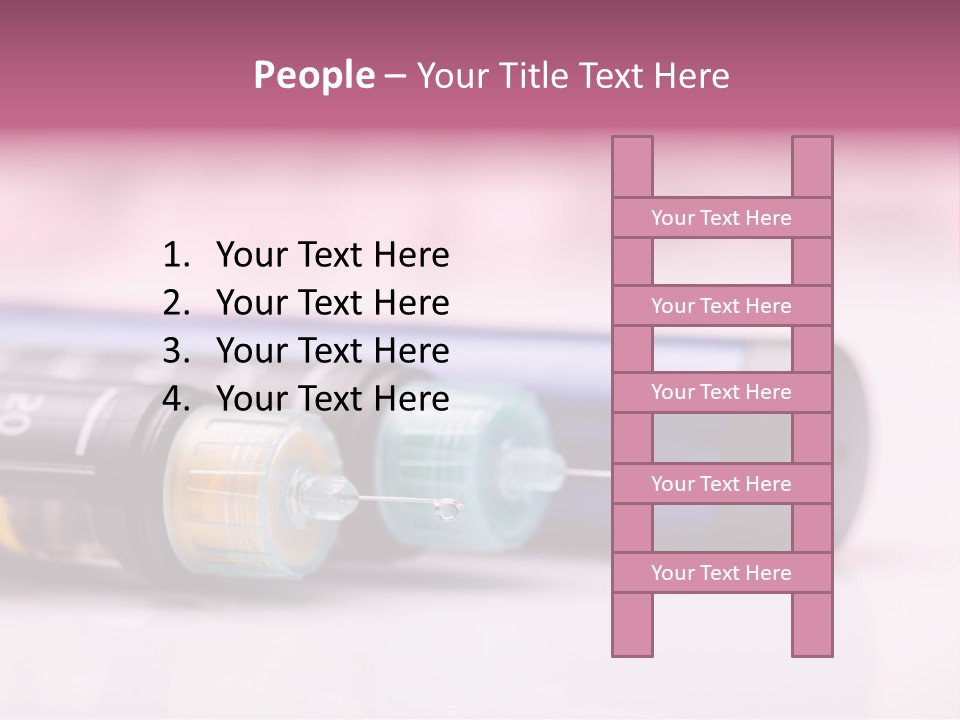 Standing Older Wellness PowerPoint Template