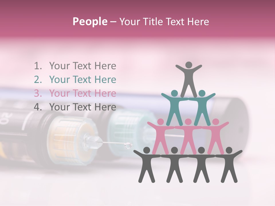 Standing Older Wellness PowerPoint Template