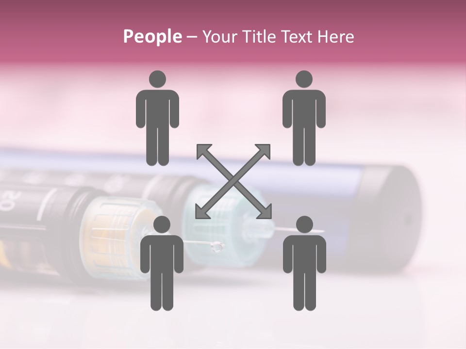 Standing Older Wellness PowerPoint Template