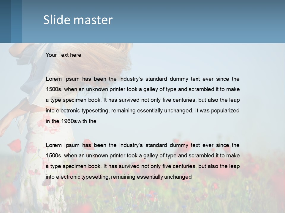 Wellness Retired Older PowerPoint Template