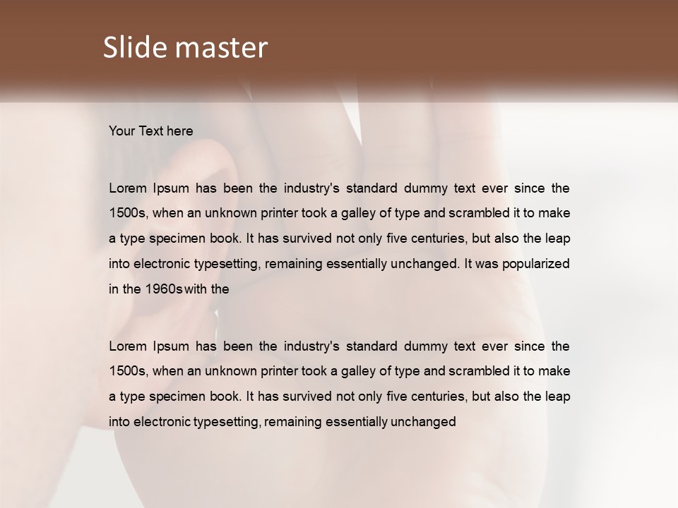 Retirement Sunrise Calm PowerPoint Template