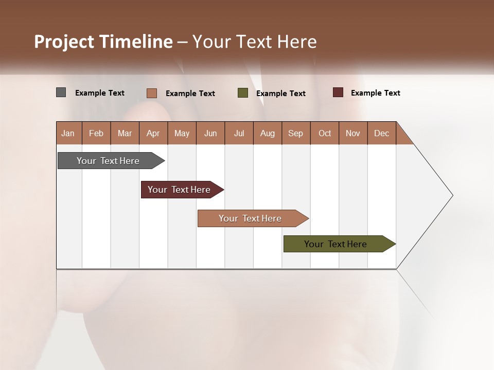 Retirement Sunrise Calm PowerPoint Template