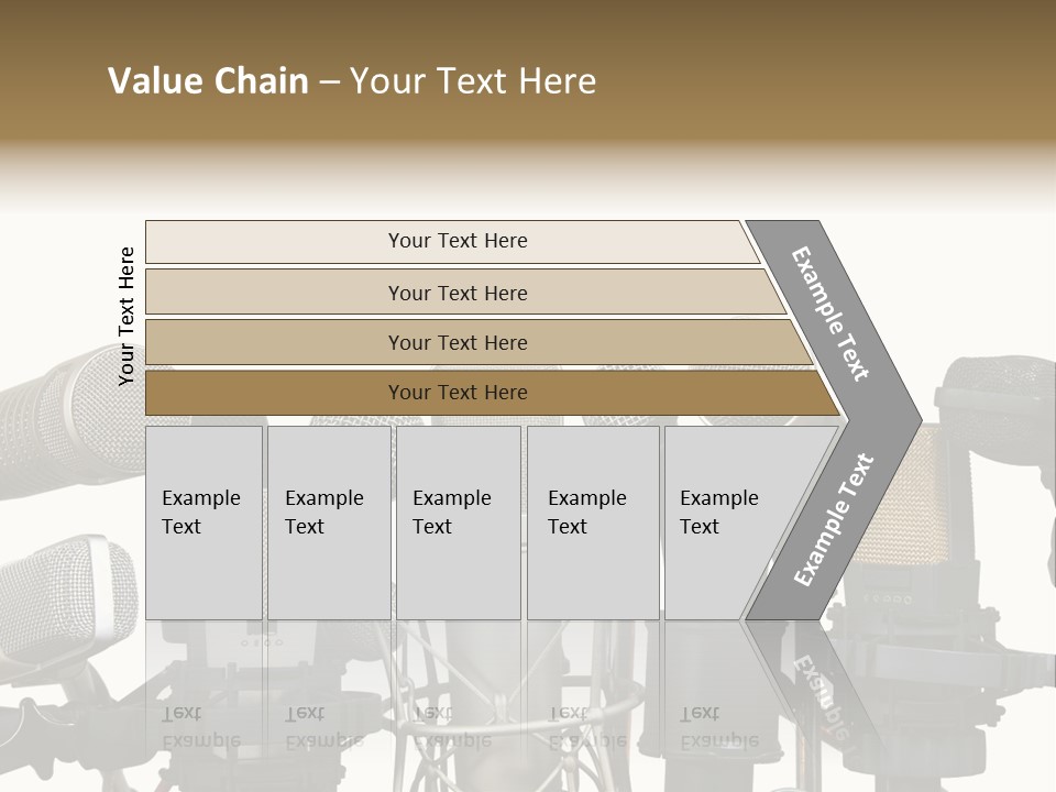 Sunrise Daughter Sand PowerPoint Template