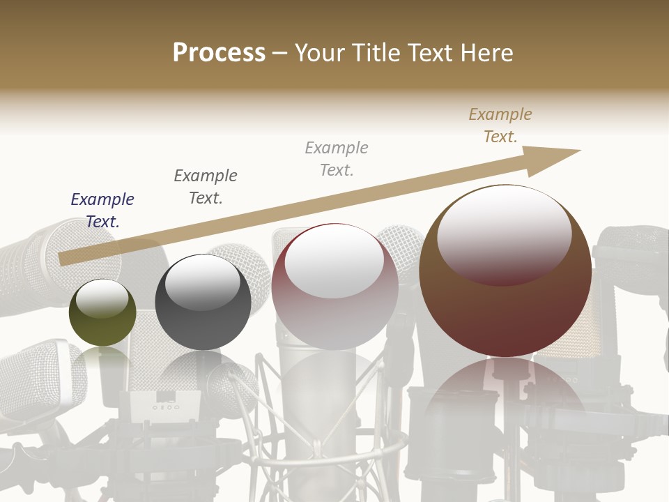 Sunrise Daughter Sand PowerPoint Template