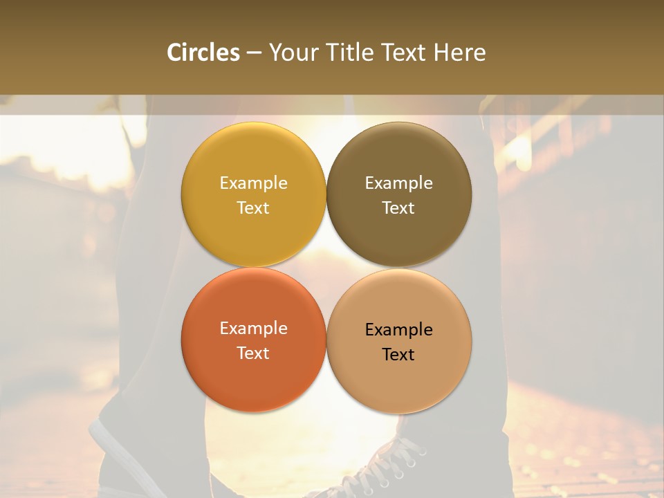 Parent Elderly Daughter PowerPoint Template