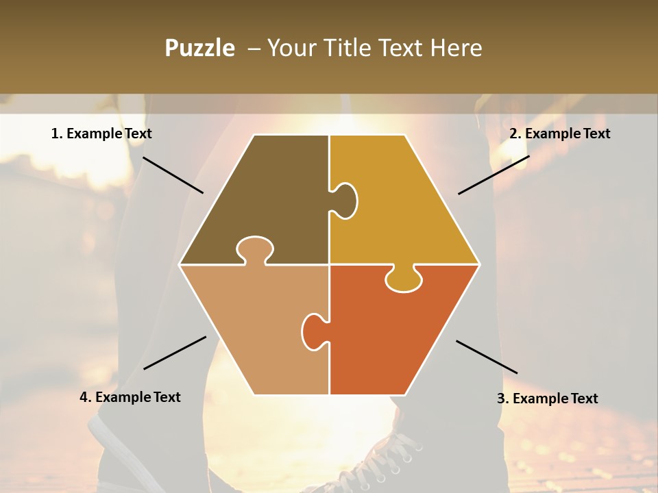 Parent Elderly Daughter PowerPoint Template