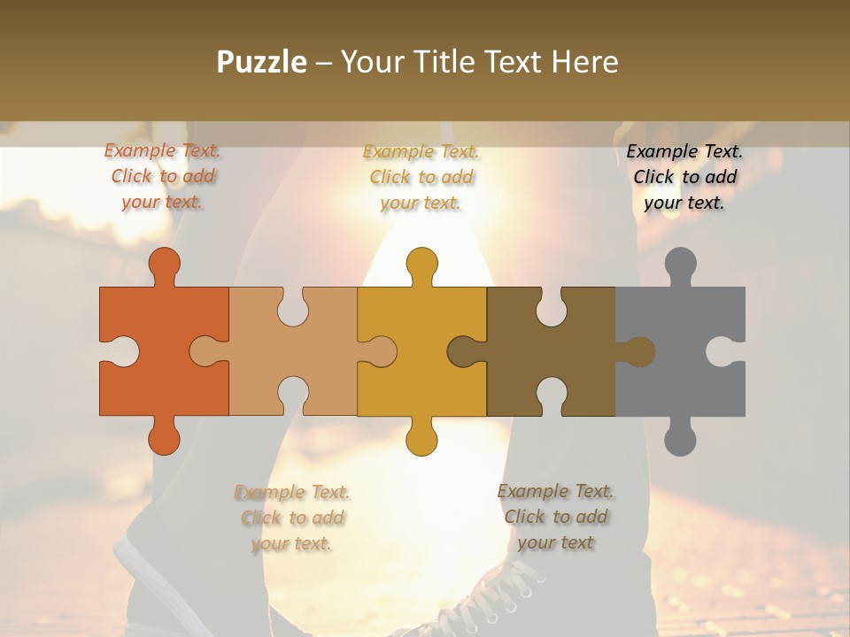 Parent Elderly Daughter PowerPoint Template