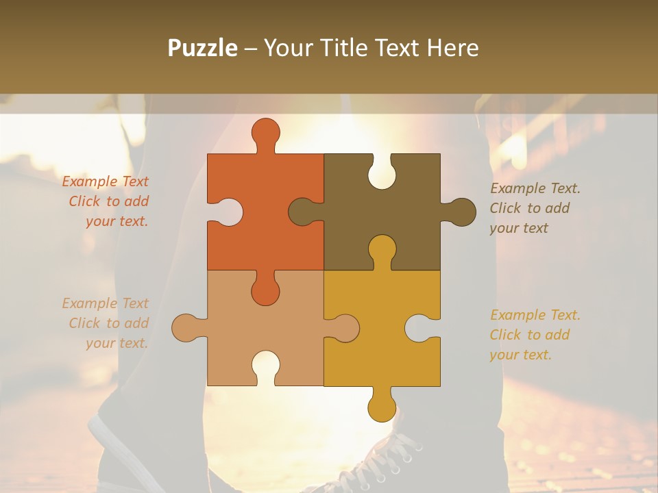 Parent Elderly Daughter PowerPoint Template