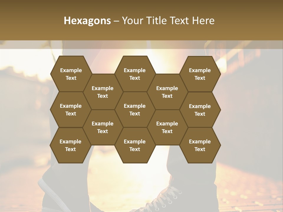 Parent Elderly Daughter PowerPoint Template