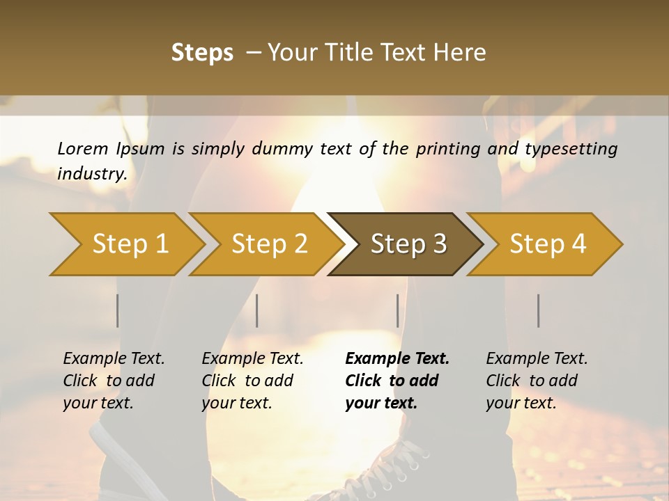 Parent Elderly Daughter PowerPoint Template