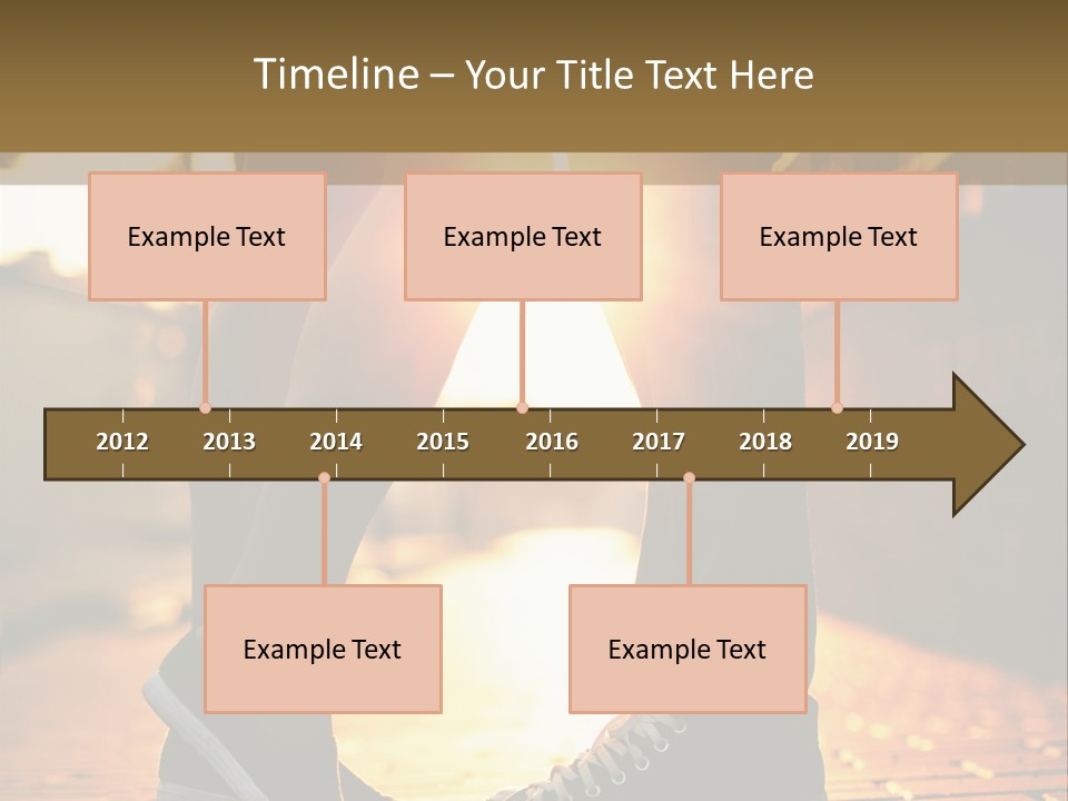 Parent Elderly Daughter PowerPoint Template