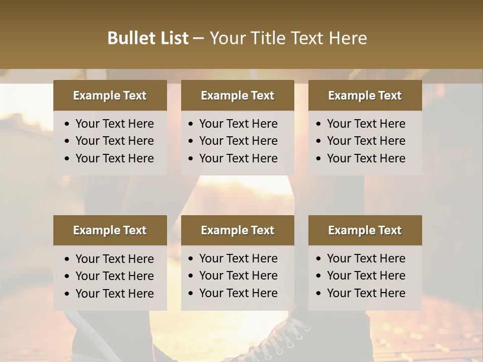 Parent Elderly Daughter PowerPoint Template