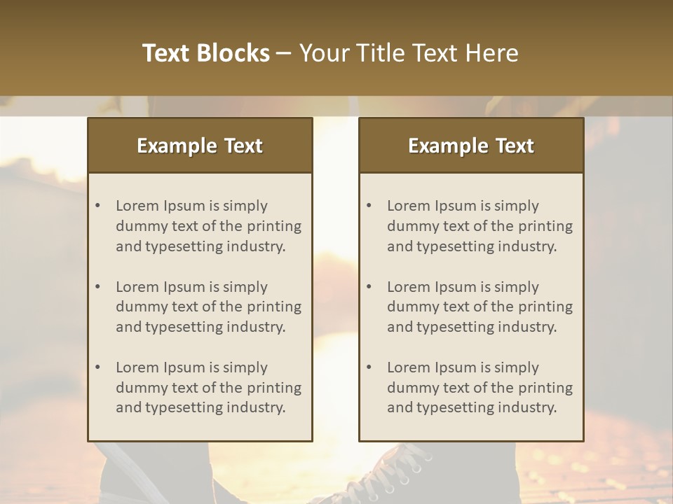 Parent Elderly Daughter PowerPoint Template