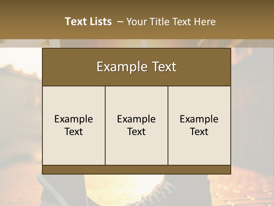 Parent Elderly Daughter PowerPoint Template