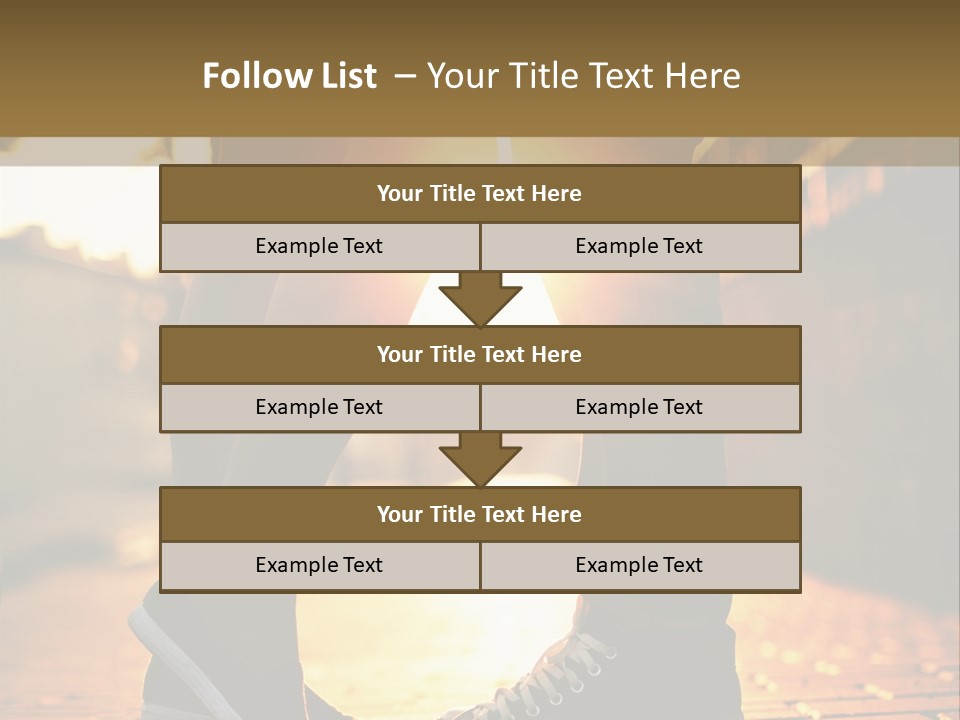 Parent Elderly Daughter PowerPoint Template